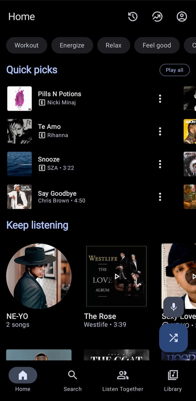 AuraMusic - Modern Android Music Player screenshot 1